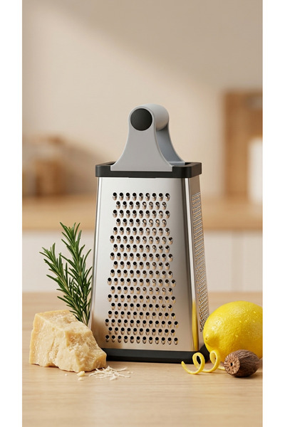 Cooker 19 cm Stainless Steel Grater Gray Ckr4516