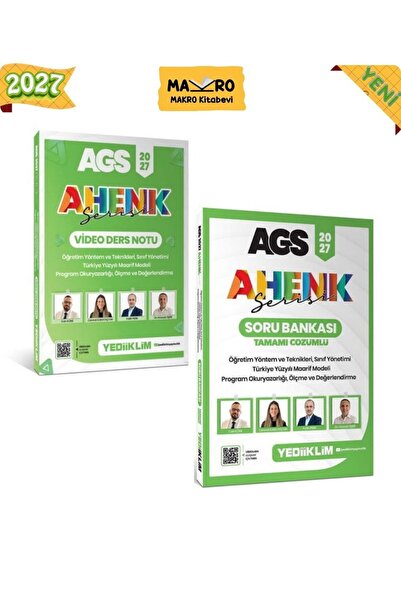 Yediiklim Yayınları Yediiklim 2027 AGS AHENK SERİSİ Öyt, Sınıf Yönetimi- , Ty...