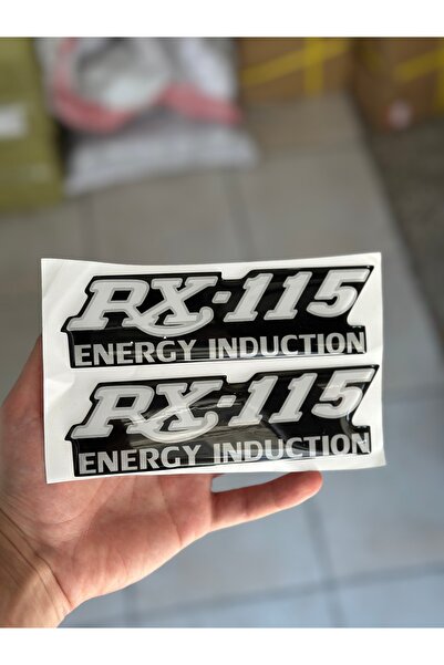 LS2 Rx115 Motorcycle Resin Sticker Large Size Filled Sticker / Cg Yamaha Chee...