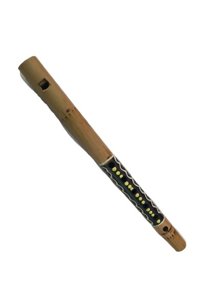 Generic Brand Instrument muzical Kaval, Bambus, Lucrat manual
