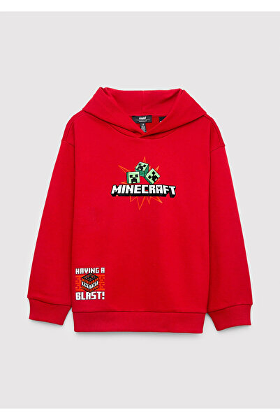 Mavi Minecraft Printed Hooded Sweatshirt Oversize / Wide Cut 6S10188-80638