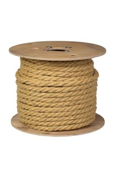 Generic Frânghie de iută 8 mm x 50 m pe bobină