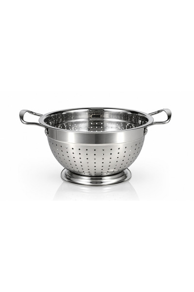 YAKUT prime Metal Colander – Pasta, Vegetable, and Fruit Strainer with Double...