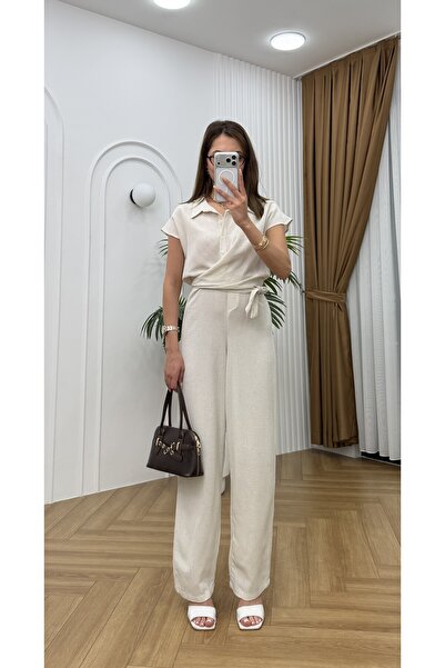 R-Style Waist Detailed Jumpsuit