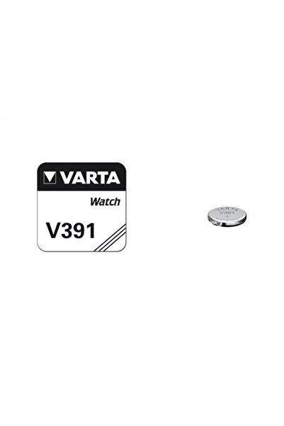 Varta V391 Silver Oxide Battery 1.55V SR1120W 11.6×2.1mm