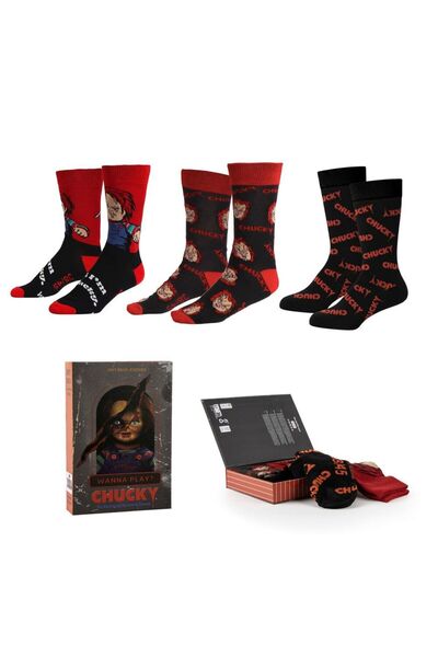 Cerda Chucky pack 3 adult socks