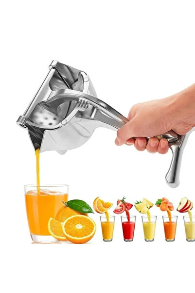 Generic Storcator manual de citrice cu presă manuală din aluminiu