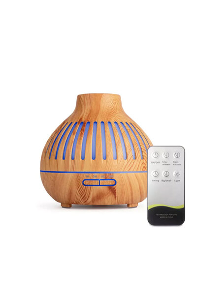 Generic HOPE 1 Difuzor de aromaterapie și umidificator, ultrasonic, cu teleco...