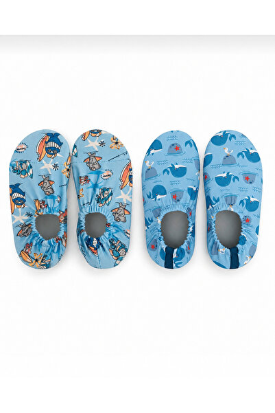 Mou&Kou 2-Piece Premium Booties with Non-Slip Soles for Garden and Pool Child...