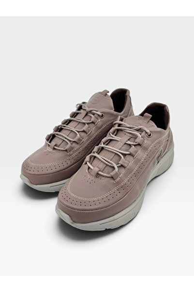 Mammamia 3545 Women's Genuine Leather Sneaker - 4 cm