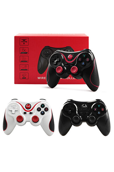 Generic X 3 Gamepad wireless Bluetooth cu suport oficial pentru aplicații, co...