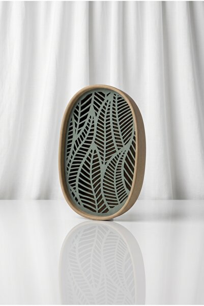 Botanik Desenli Oval Sabunluk