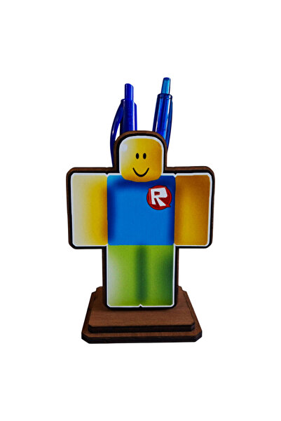 OEM Figurina Roblox Noob, 12.5 cm, lemn