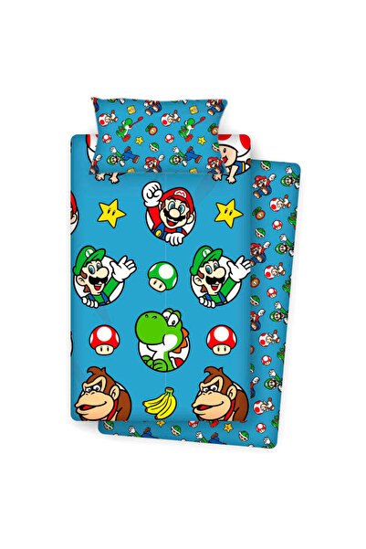 Nintendo Set de lenjerie de pat Super Mario Bros 90cm
