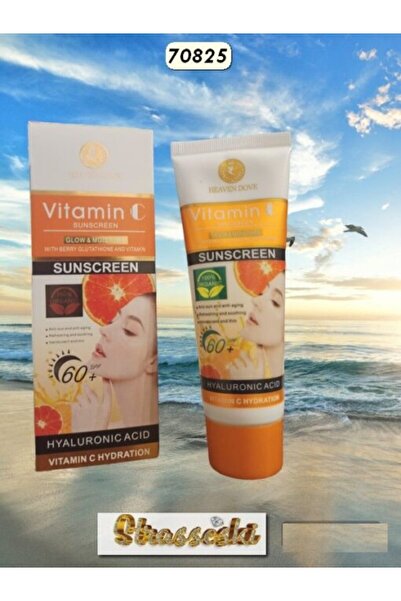 OEM Αντηλιακή κρέμα SPF 60+ 120 γρ με Βιταμίνη C 100% βιολογική