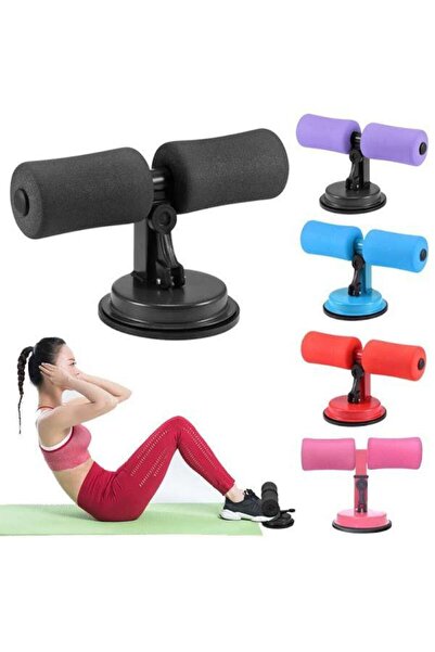 Generic Aparat de fitness, Suport cu ventuză, Pentru abdomene și flotări, Por...