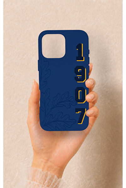 Vip Case iPhone 16 Pro Max Uyumlu 1907 Palamut Desenli Silikon Kılıf
