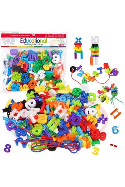 RCO Set Educational Montessori de snuruit cu numere si simboluri matematice, ...