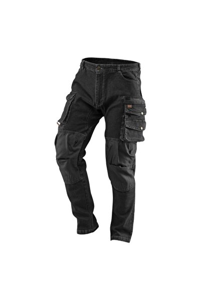 NEO PANTALONI DE LUCRU DIN DENIM MĂRIMEA L - T N81-236-L