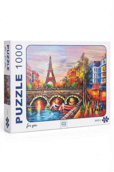 Tıfıl Toys Ca Games Puzzle Paris 1000 Pieces Ca.7020 (Large)