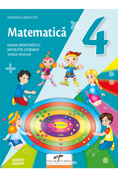 CD Press Matematica - Clasa 4 - Manual - Iliana Dumitrescu, Nicoleta Ciobanu,...