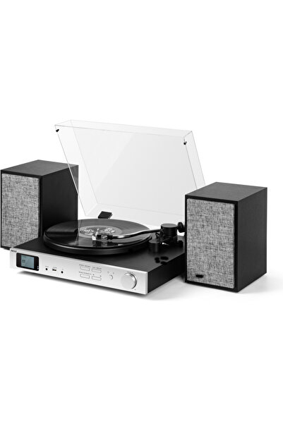 AKAI Pick-up Akai, Bluetooth 5.0, USB, Radio FM, Difuzoare externe