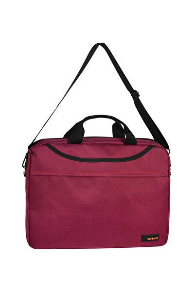 GALB LEATHER Daily Use Burgundy 15.4 Inc Multi-Purpose Laptop and Briefcase