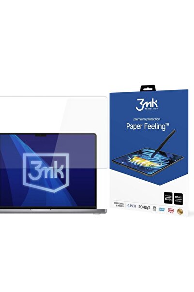 3MK Protector de ecran transparent cu senzație de hârtie pentru Apple MacBook...