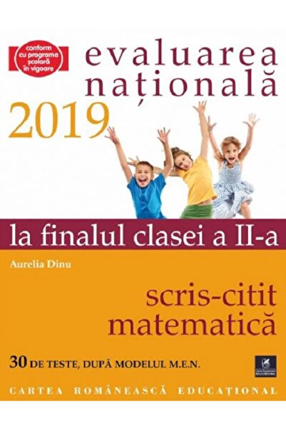 Cartea Romaneasca Educational Evaluarea Nationala 2019 la finalul clasei a II...