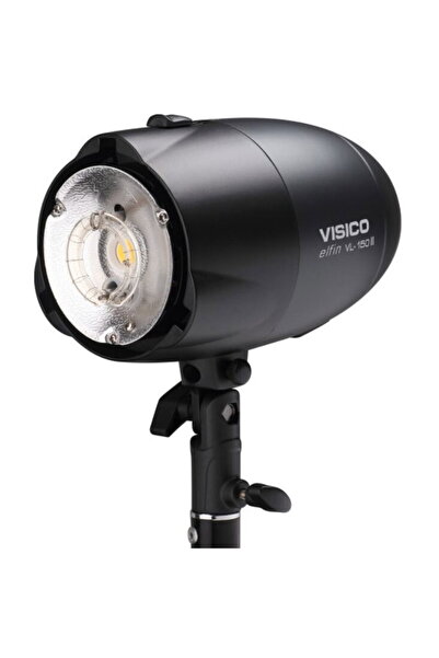 Visico Blitz studio, 150W, VL-150 II, 5600K, fara reflector, Negru