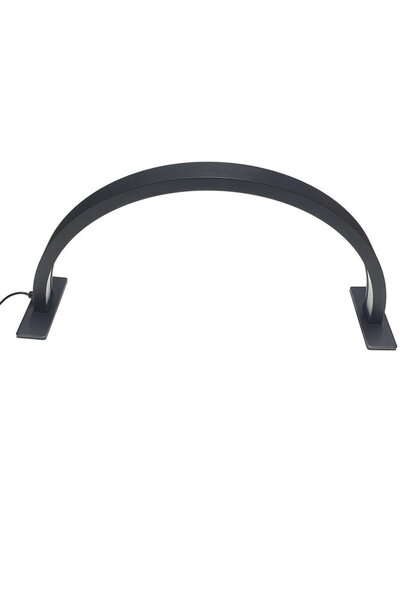 iShoot Lampa LED 56cm Arc 48W cu temperatura de culoare 2700-5600K, Negru