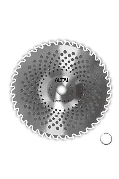 OEM Disc motocoasă cu vidia tip farfurie, 230 mm, 40 dinți, Altai