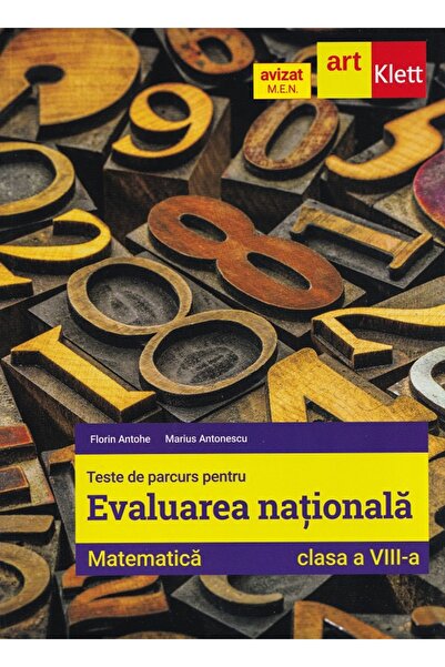 Grupul Editorial Art Evaluarea Nationala. Matematica - Clasa 8 - Teste de par...