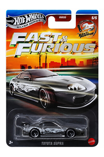 HOT WHEELS Fast Furious 25. Yıl Özel Silver Series (2026) TOYOTA SUPRA - Yurt...