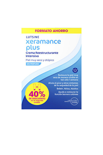 Lutsine E45 XERAMANCE PLUS cremă restructurantă intensivă pachet 2 x 100 ml