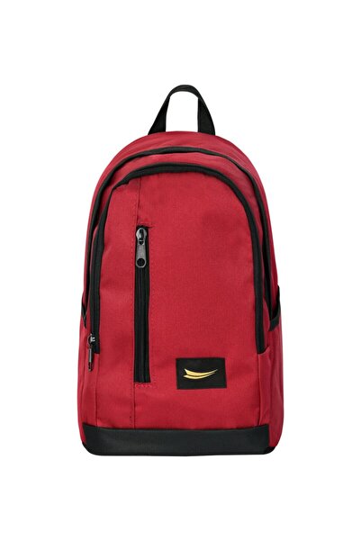 GALB LEATHER Unisex Claret Red Sports Backpack Cod 2301