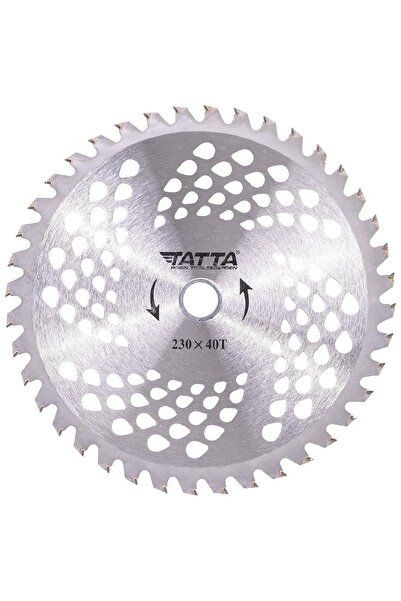 OEM Tatta TT-1001 кръгъл диск за косачка, зъби Videa, 230x40T, за трева