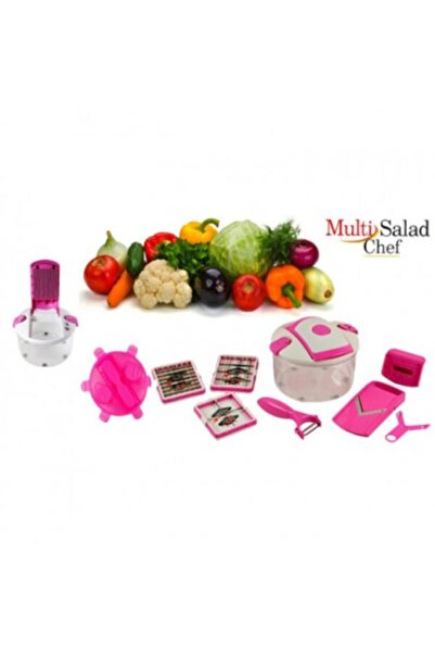 Generic Răzătoare multifuncțională Multi Salad Chef, rapidă și sigură, feliaz...