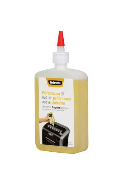 Fellowes Shredder Oil 355ml – Genuine Powershred Lubricant for Cross-Cut & Mi...