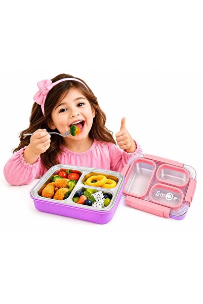 Twisoo Twisoo3 Compartment Design Sealed Leakproof High Capacity Food Contain...