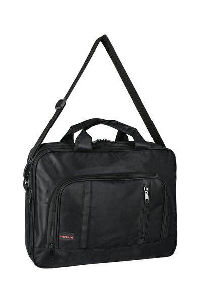 GALB LEATHER Unisex Black 15.6 Inc Laptop & Briefcase L-3260