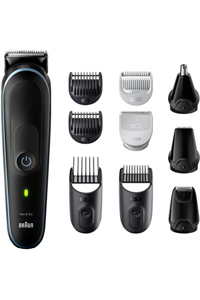 Braun Aparat de tuns MGK 5445, All-in-One Style, MultiGrooming, Kit Negru, No...