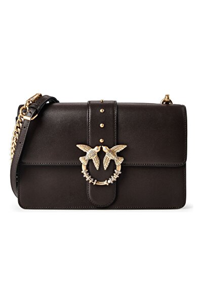 PİNKO Love One Umhängetasche Leder 27 cm