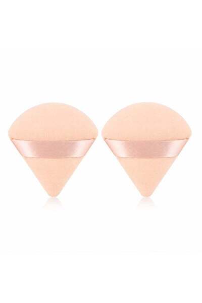 House of Aetheria ae 2 PCS Triangle Cashmere beige Powder Puffs Face Cosmetic...