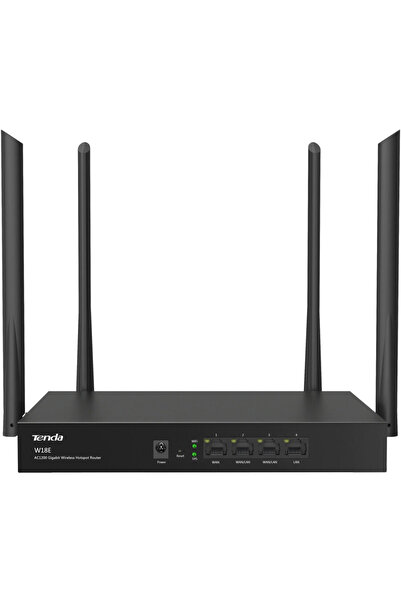 Tenda Ασύρματος δρομολογητής Gigabit W18E Διπλής ζώνης, 2.4 / 5 GHz, 802.11 a...