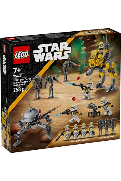 LEGO Πόλεμος των Άστρων: Πακέτο Μάχης Κλώνων Στρατιωτών του 327ου Στρατού Αστ...