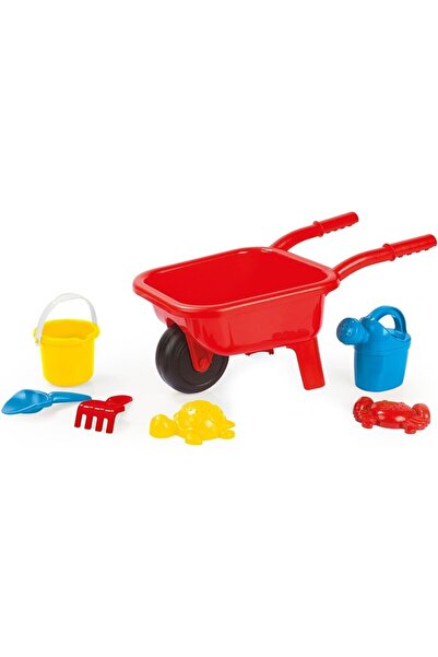 ZITA TOYS Καρότσι 64 εκ. με κουβά, ποτιστήρι και τσουγκράνες