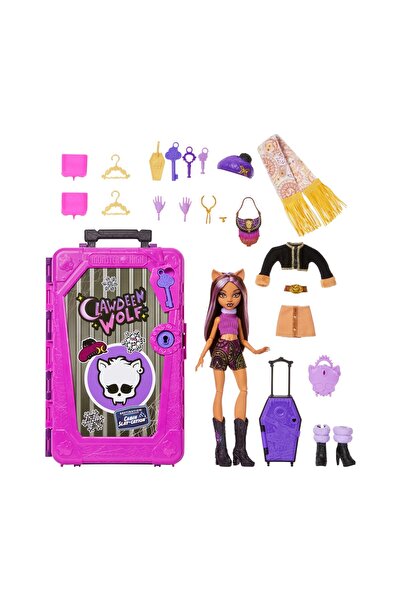 mattel Monster High Skulltimate Secrets: Clawdeen Wolf – Set de joacă Cabin S...