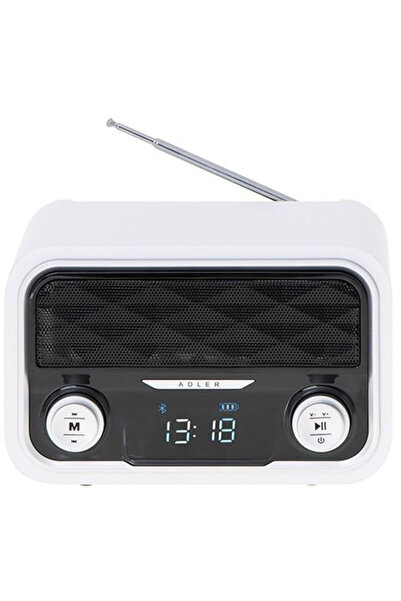 adler Radio Bluetooth FM ADLER, 50 de statii de memorie, MP3, Port USB si car...