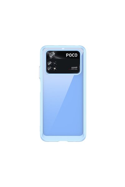 OEM Xiaomi Poco M4 Pro Outer Space Hybrid Protective Case, Blue